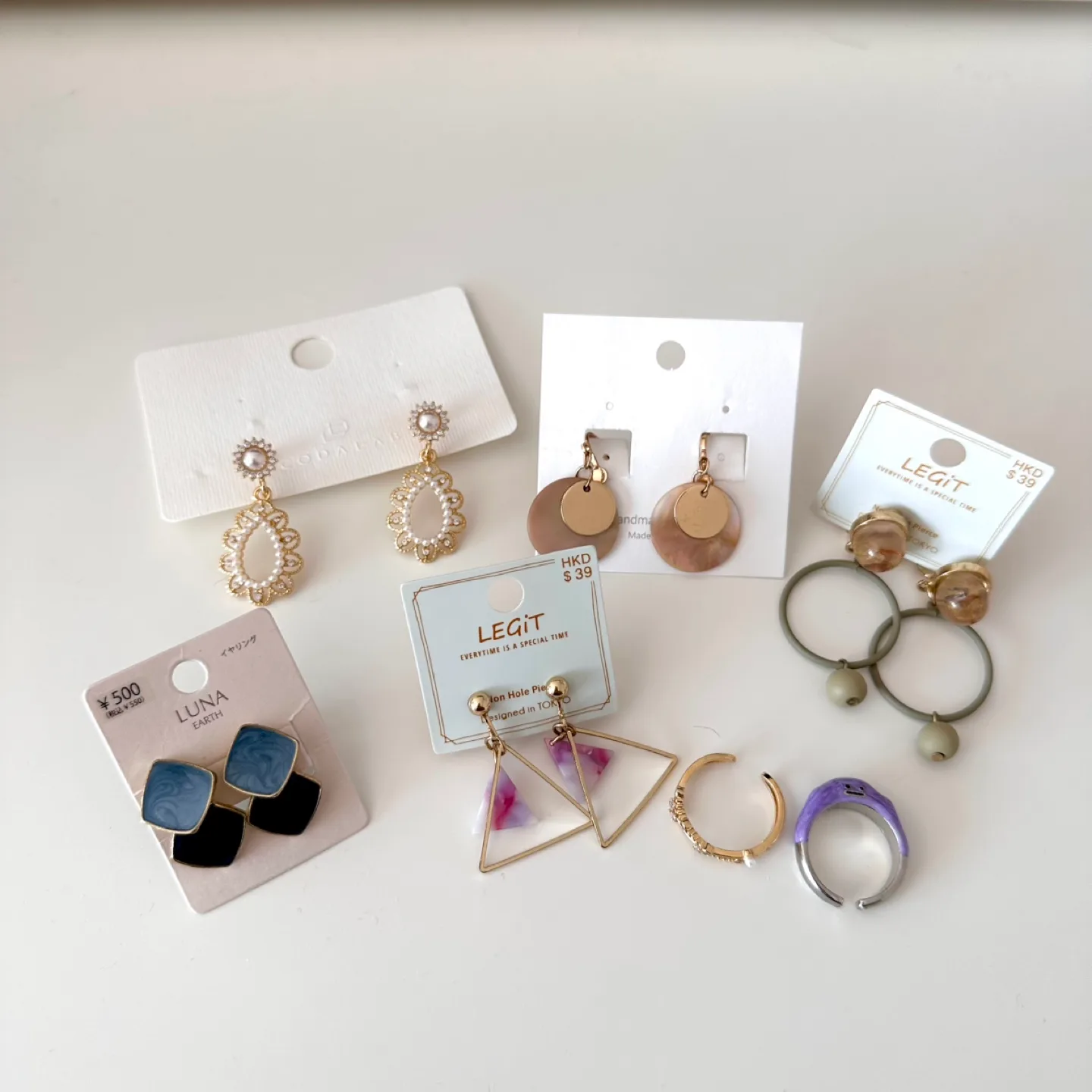 New Japan and Korea Clip-on earrings thumbnail
