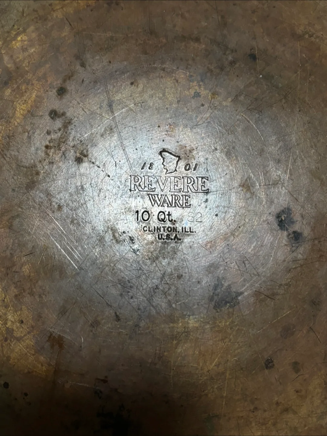 Revere Ware 10 Qt Stock Pot image indicator(3)