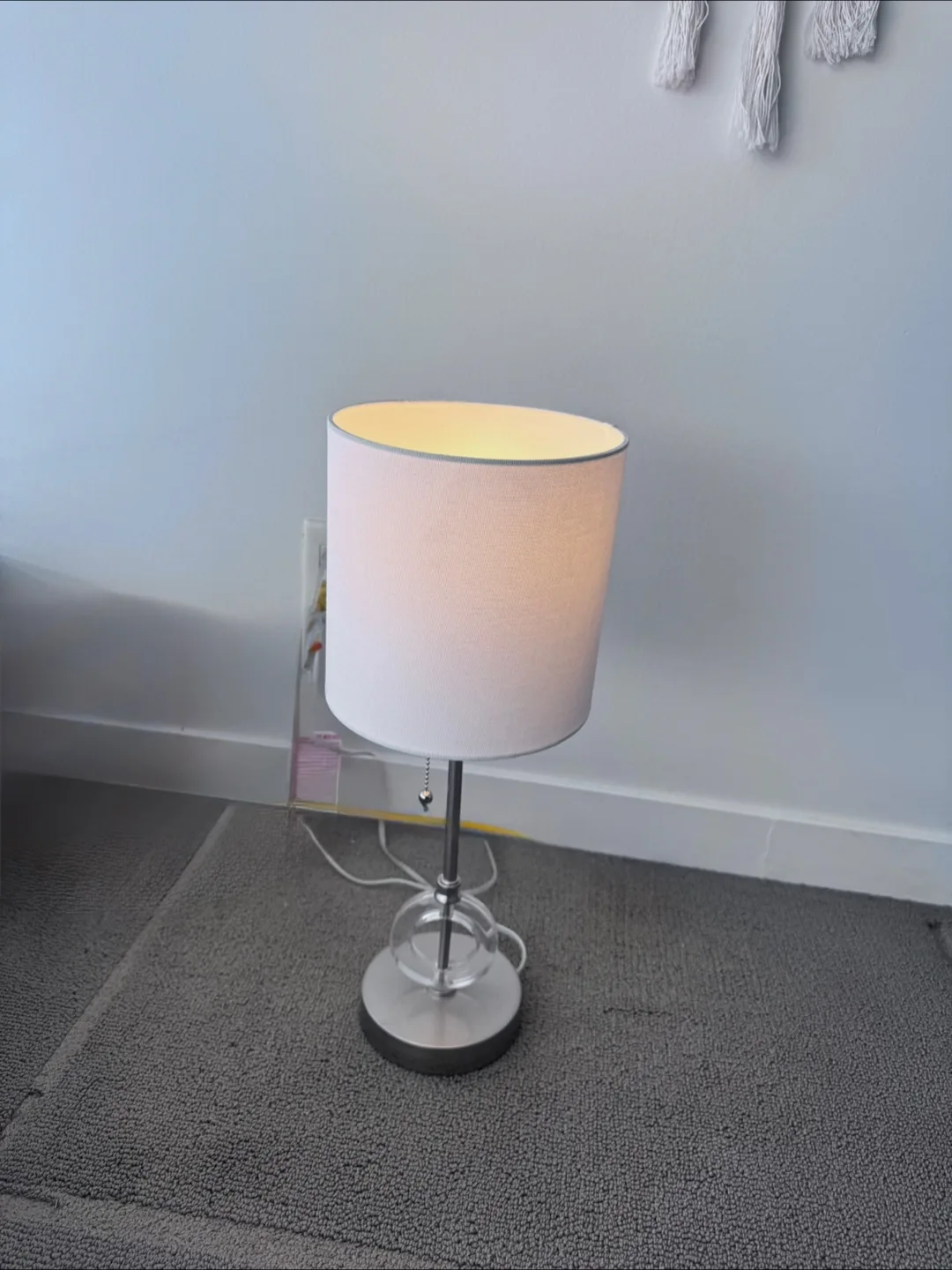 Table Lamp with White Shade thumbnail