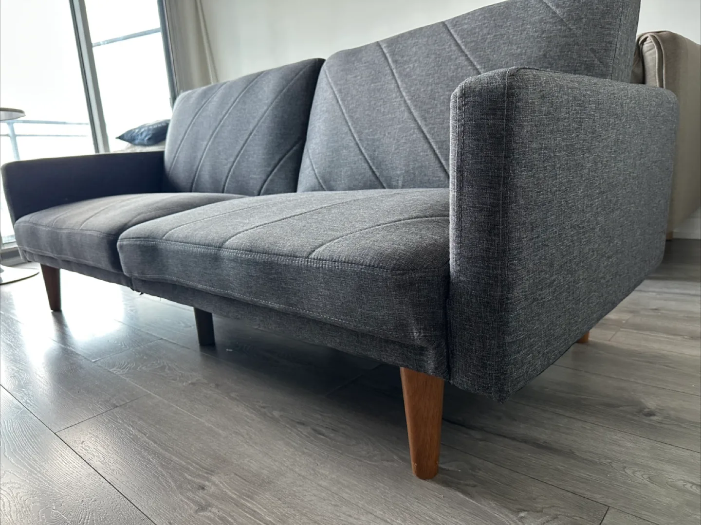 Grey Futon Sofa Bed image indicator(2)