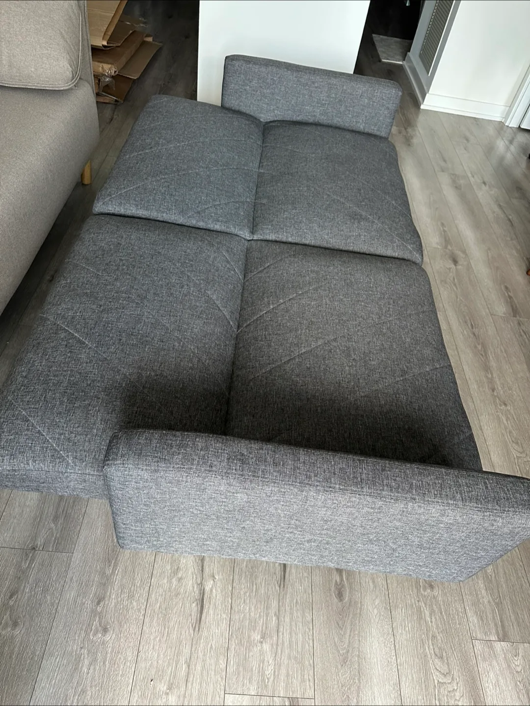 Grey Futon Sofa Bed image indicator(3)