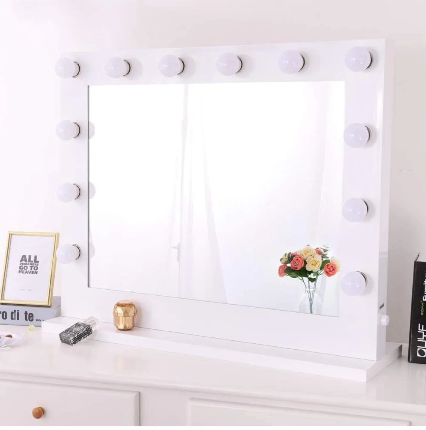 Hollywood Style Vanity Mirror with Lights image indicator(3)