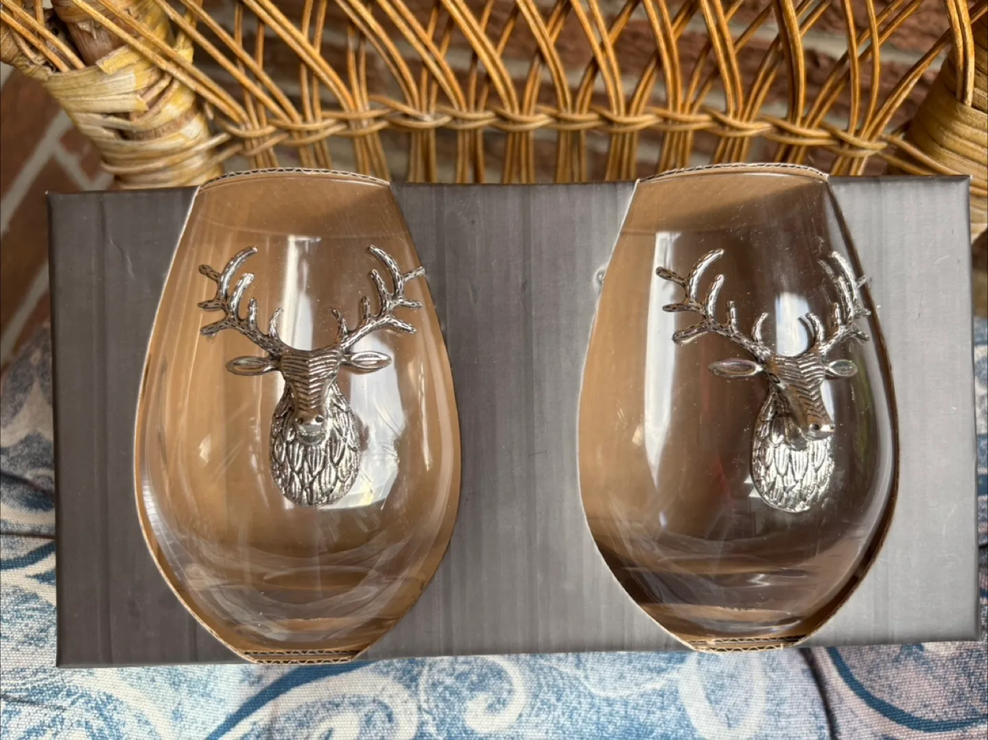 Colin+Justin Stemless Wine Glasses - Set of 2 thumbnail