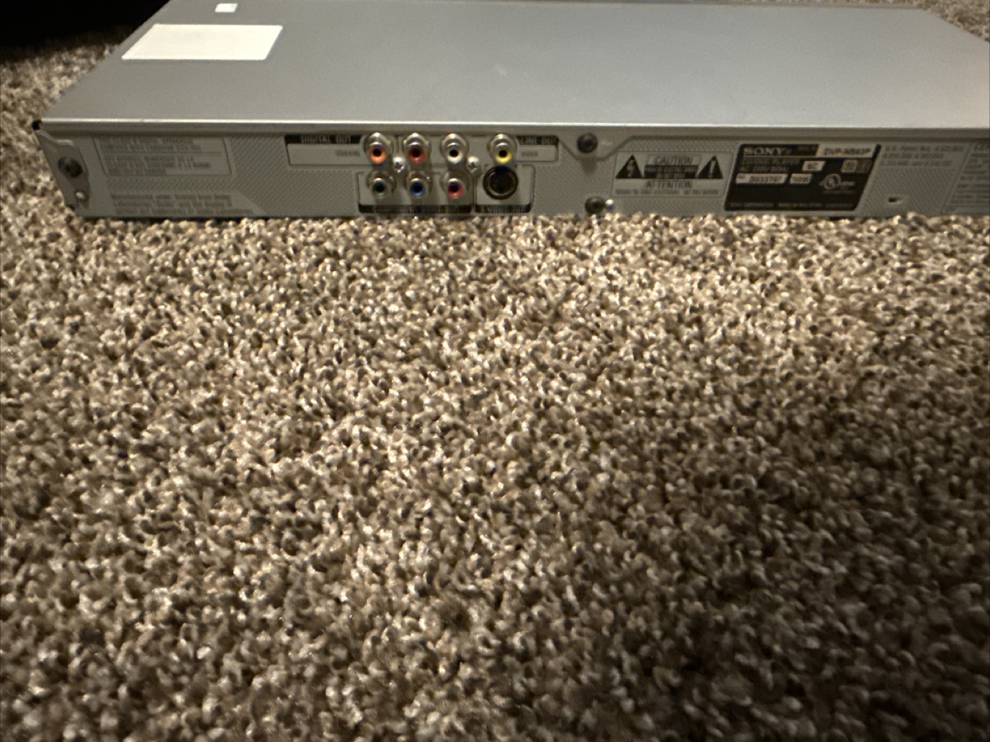 Sony DVP-NS63P CD/DVD Player - photo 4