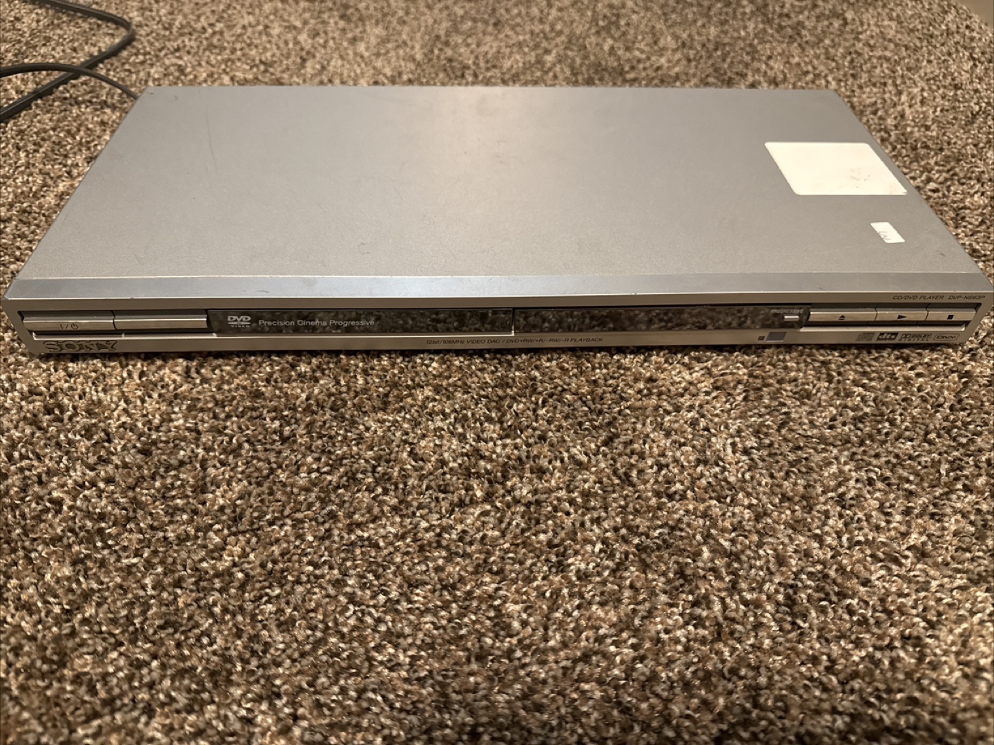Sony DVP-NS63P CD/DVD Player
