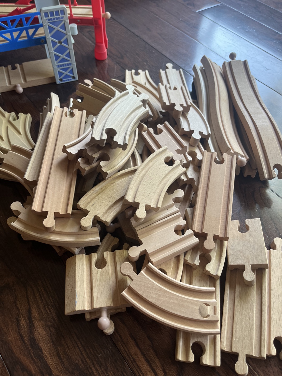 Wooden Train Set with Accessories - photo 3