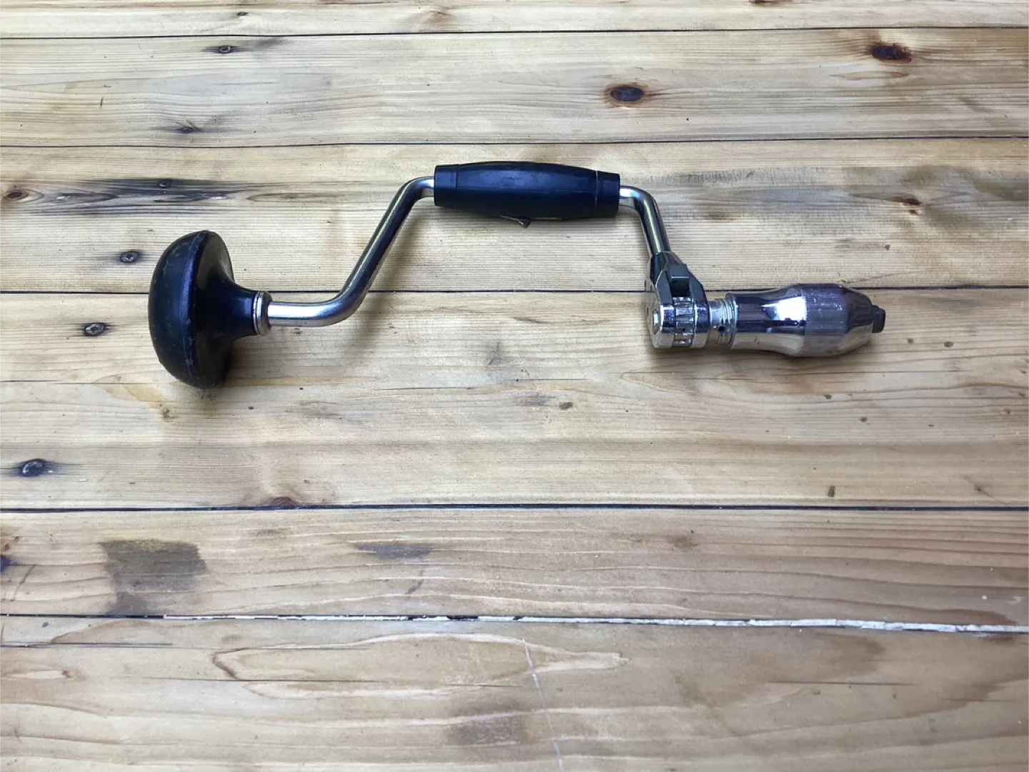 Vintage Hand Brace Bit Drill ! thumbnail