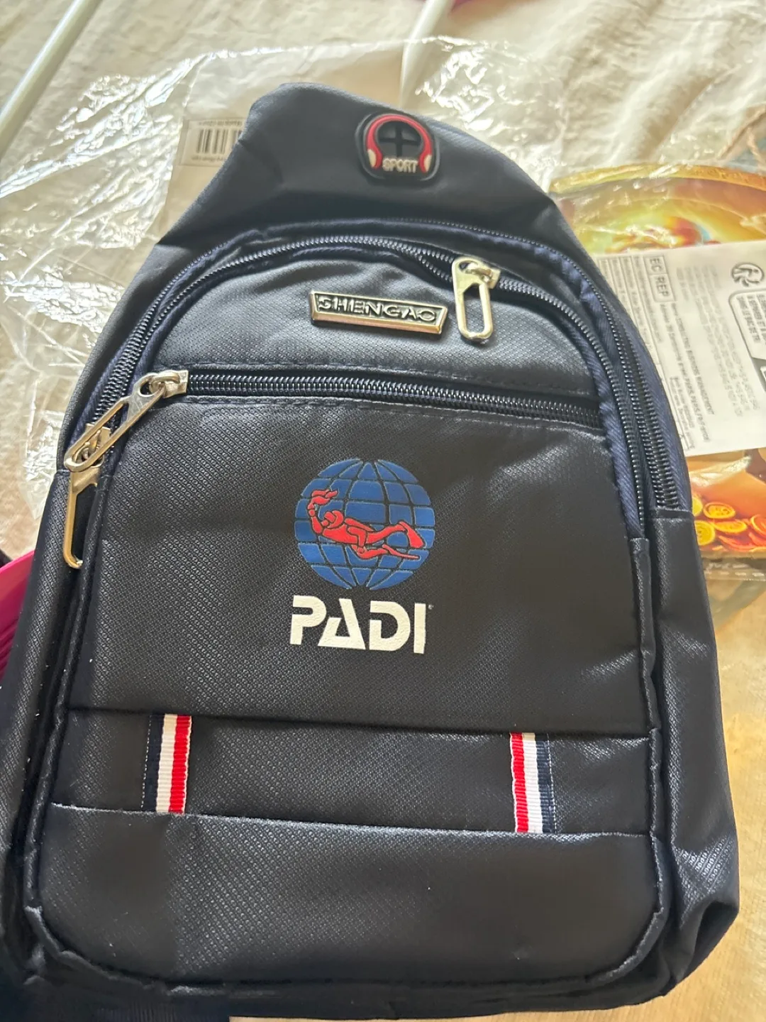 PADI Sling Bag - Black thumbnail