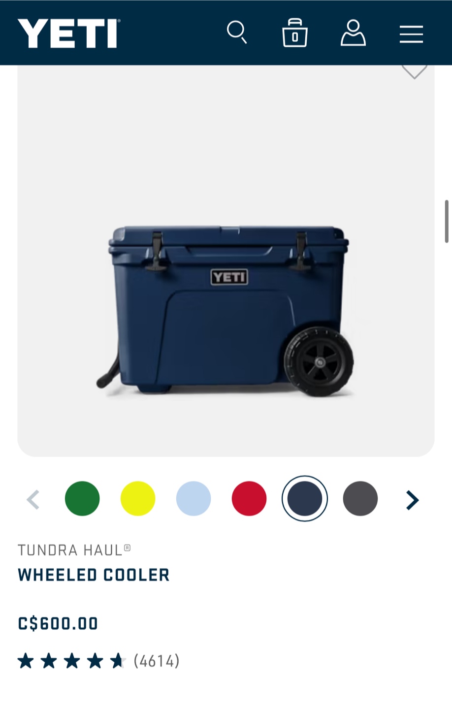 Yeti Tundra Haul Wheeled Cooler - Ice Blue - photo 5