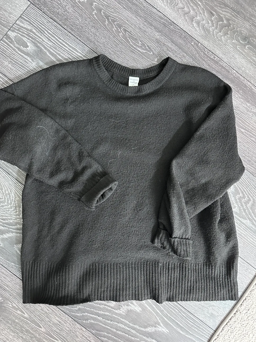 FREE Melrose and Market Black Sweater - Size S thumbnail
