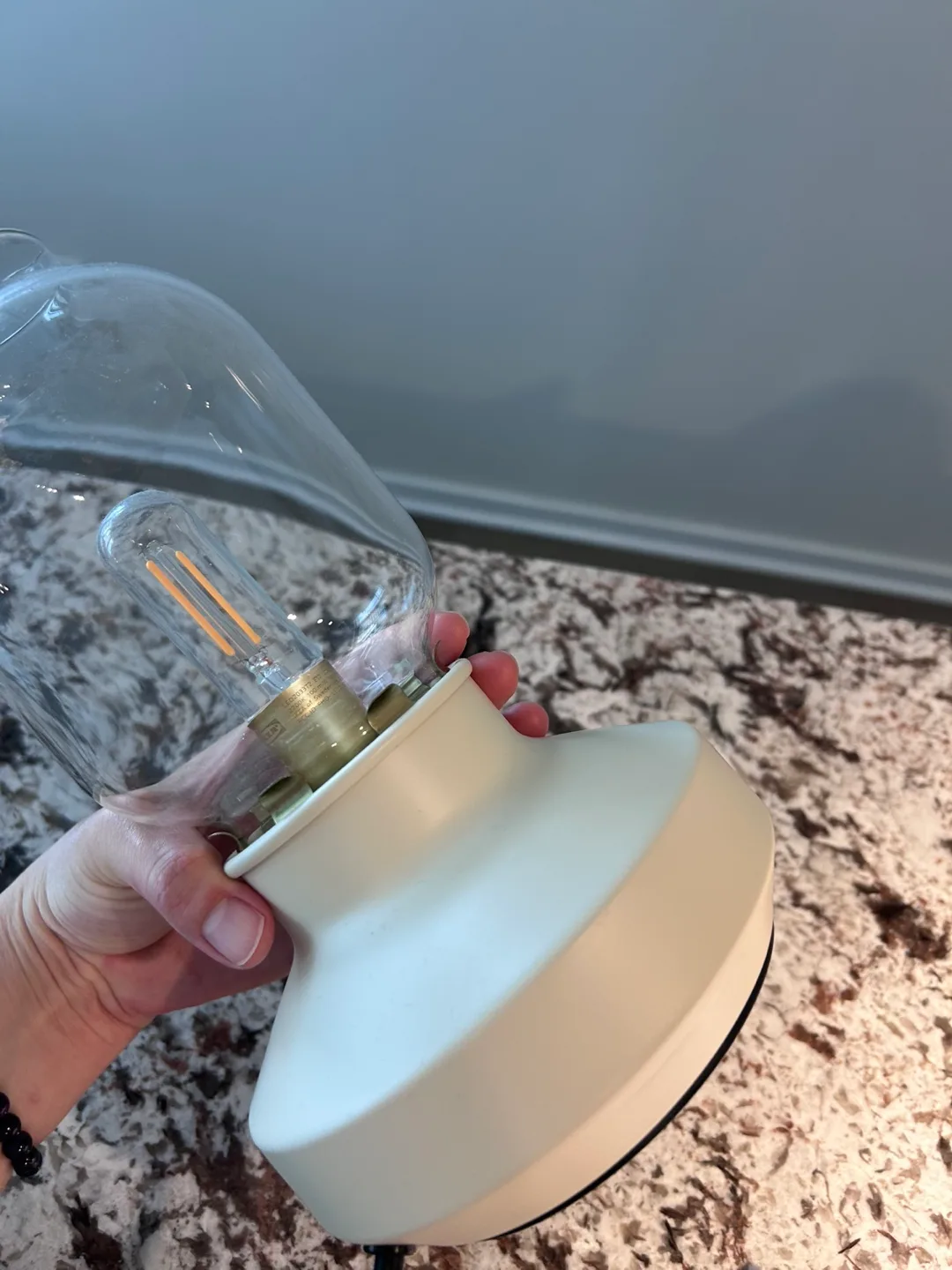 IKEA Tarnaby Dimmable light in beige including lightbulb image indicator(4)