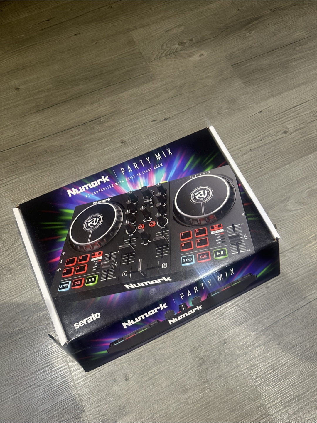Numark Party Mix DJ Controller with Box - photo 2