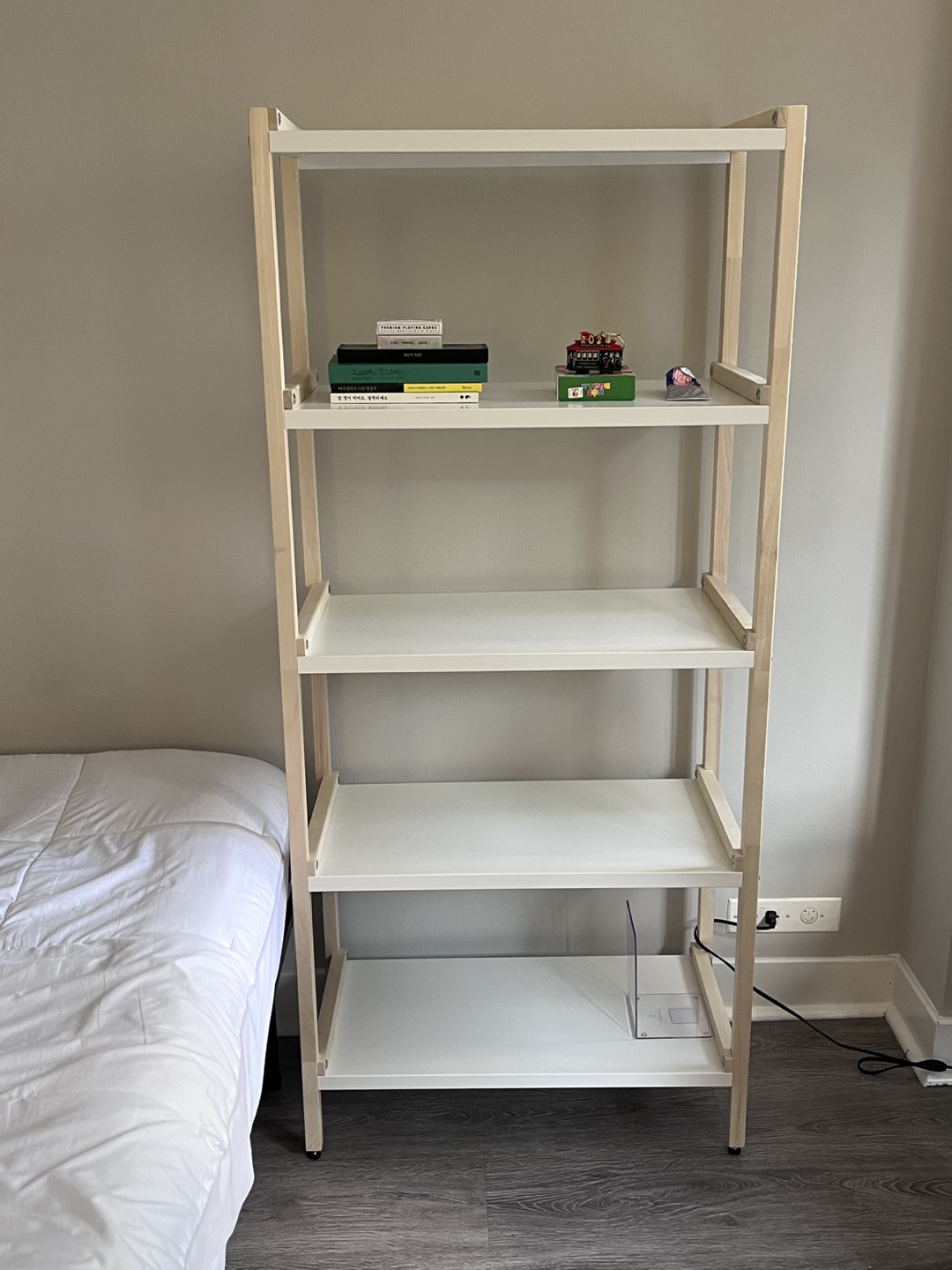 IKEA EKENABBEN Open Shelf Unit - Aspen/White