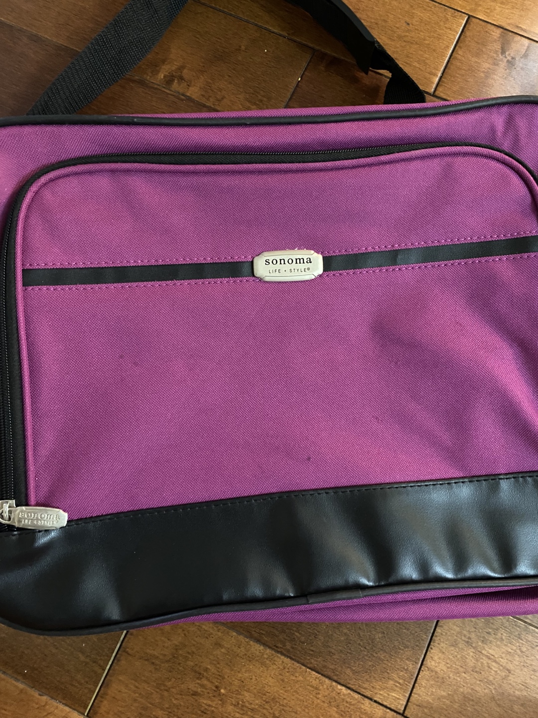 Sonoma Purple Luggage Set - Carry-on & Shoulder Bag - photo 4