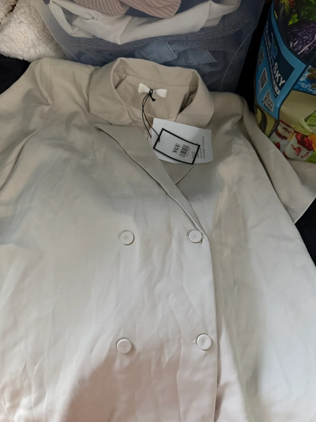 New* Beige Blazer image indicator(3)