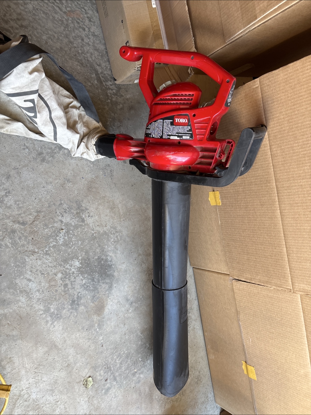 Toro Electric Blower Vac