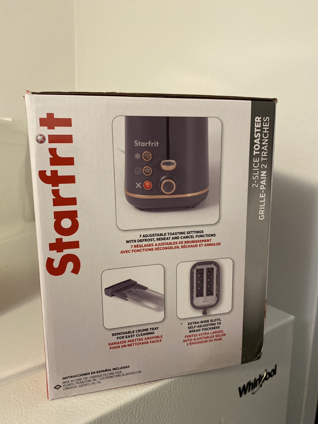 Starfrit Caledonia Collection 2-Slice Toaster - New in Box! - photo 2