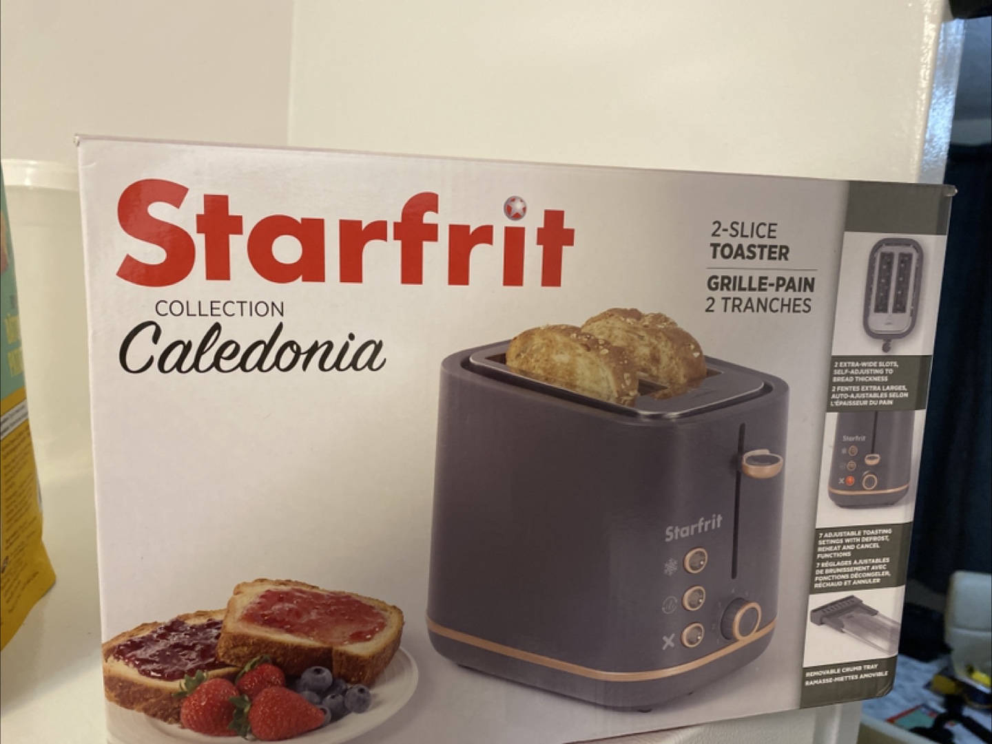 Starfrit Caledonia Collection 2-Slice Toaster - New in Box! - photo 3