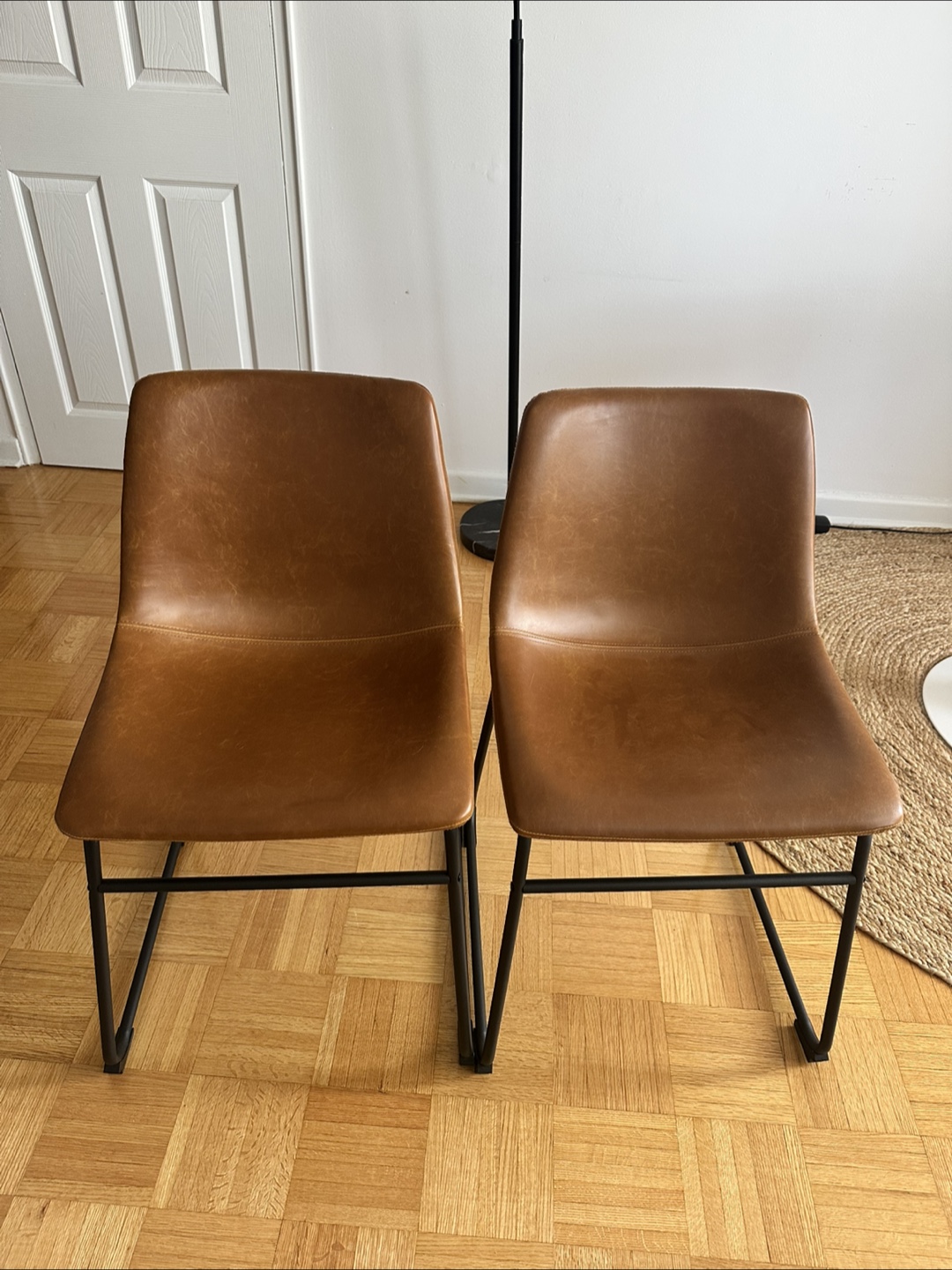 Two Mid-Century Modern Dining Chairs