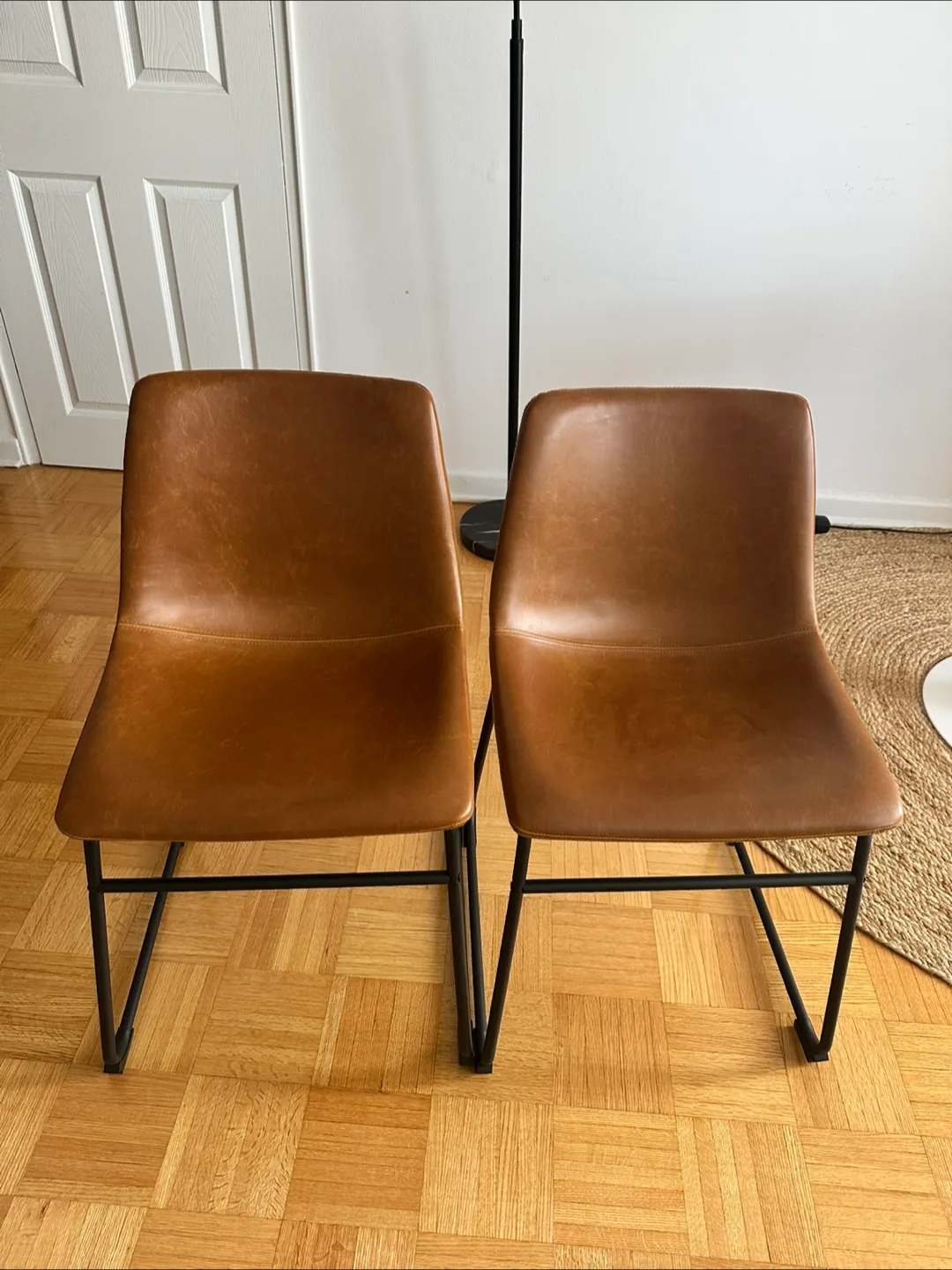 Two Mid-Century Modern Dining Chairs thumbnail