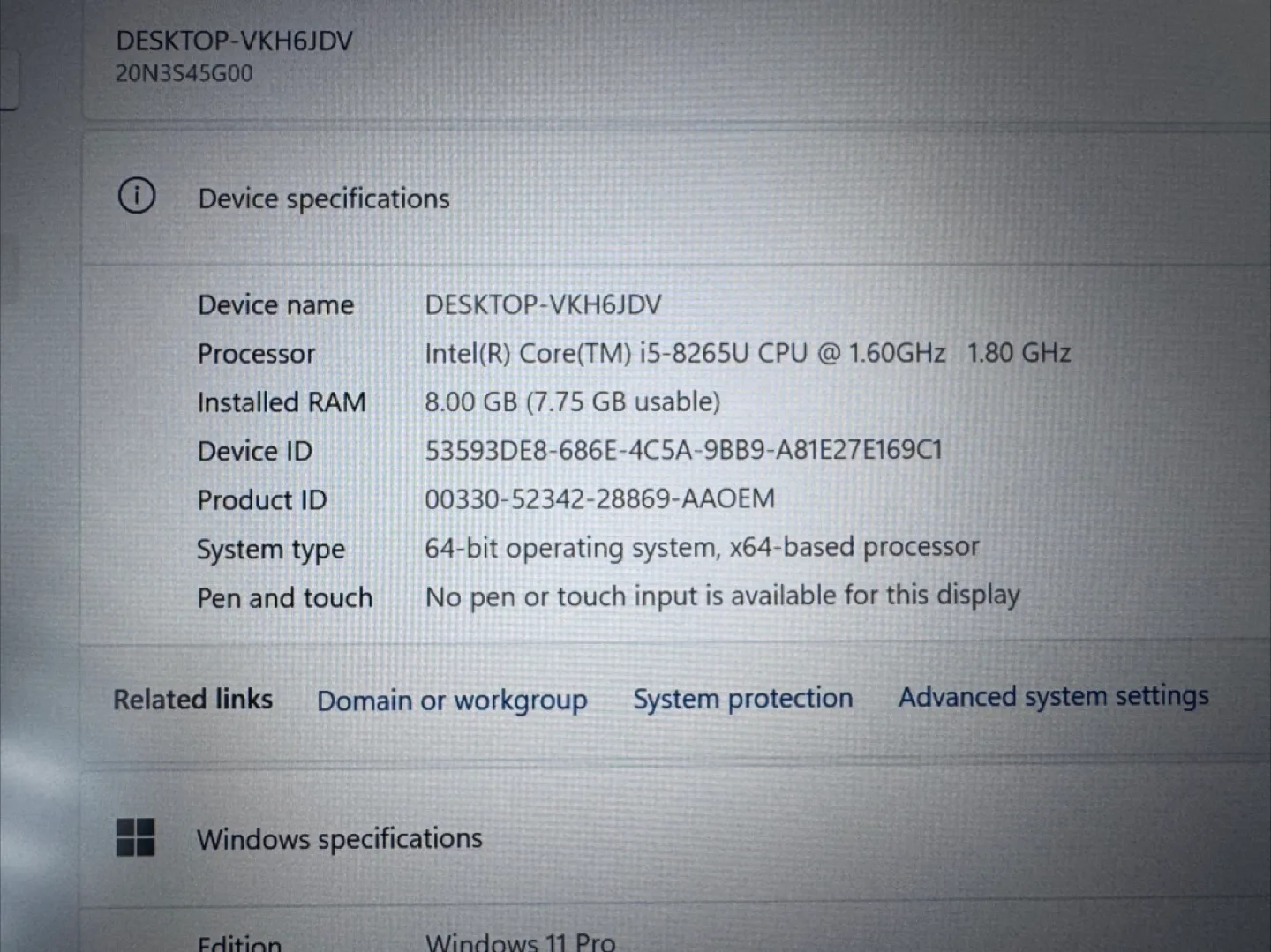 Lenovo ThinkPad T490 Laptop-Win 11 image indicator(7)
