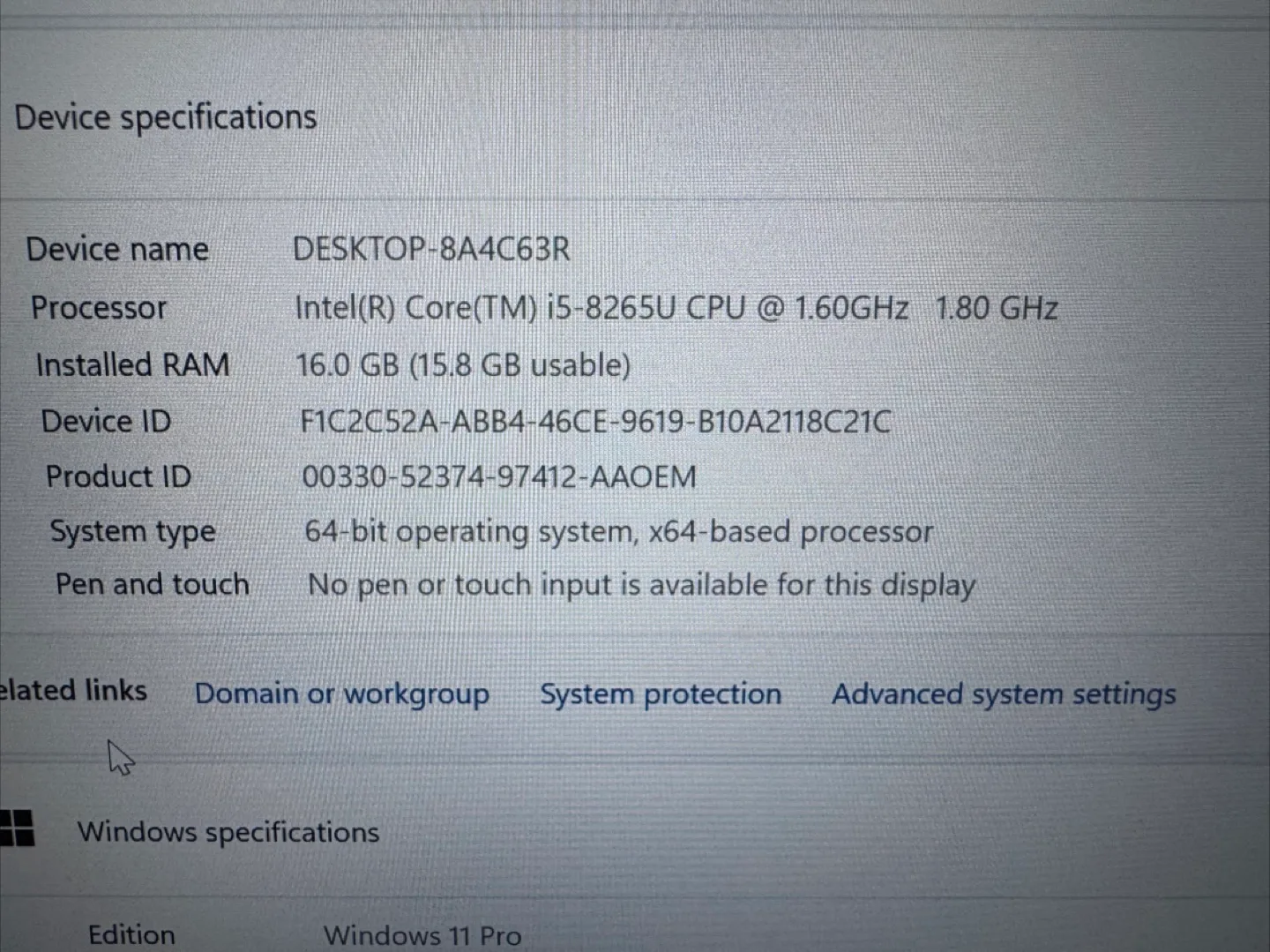 Lenovo ThinkPad T490 Laptop-Win 11 image indicator(9)