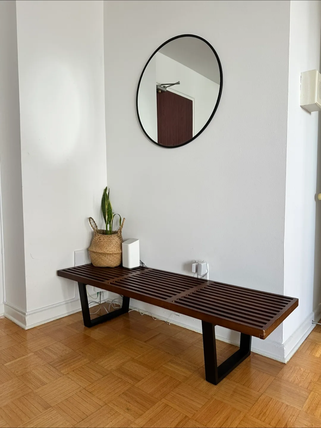 Mid-Century Modern Bench image indicator(2)