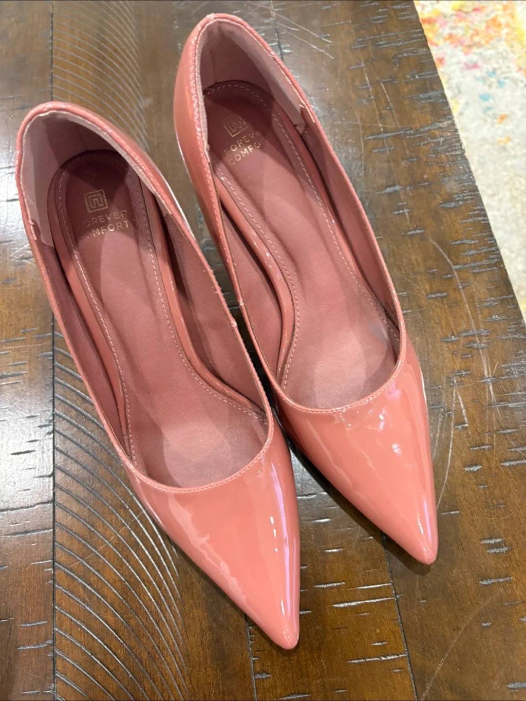 Forever Comfort Blush Pink Heels image indicator(3)