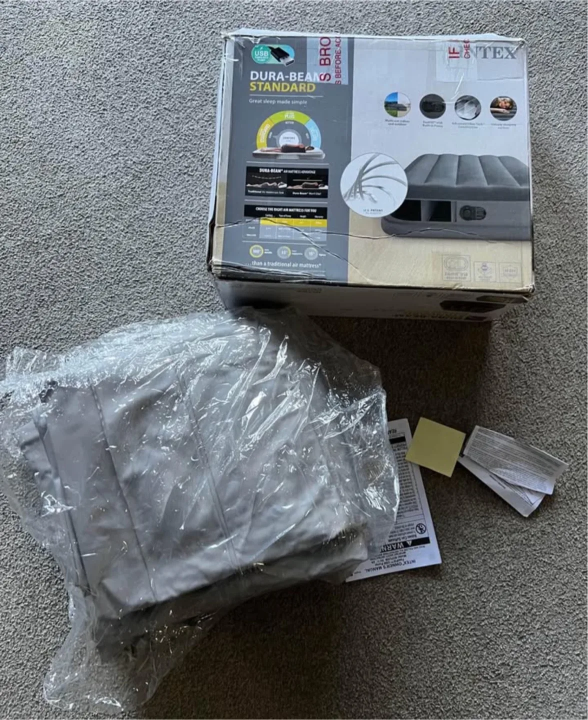 NEW Twin Prestige USB Self Inflatable Air Mattress image indicator(8)