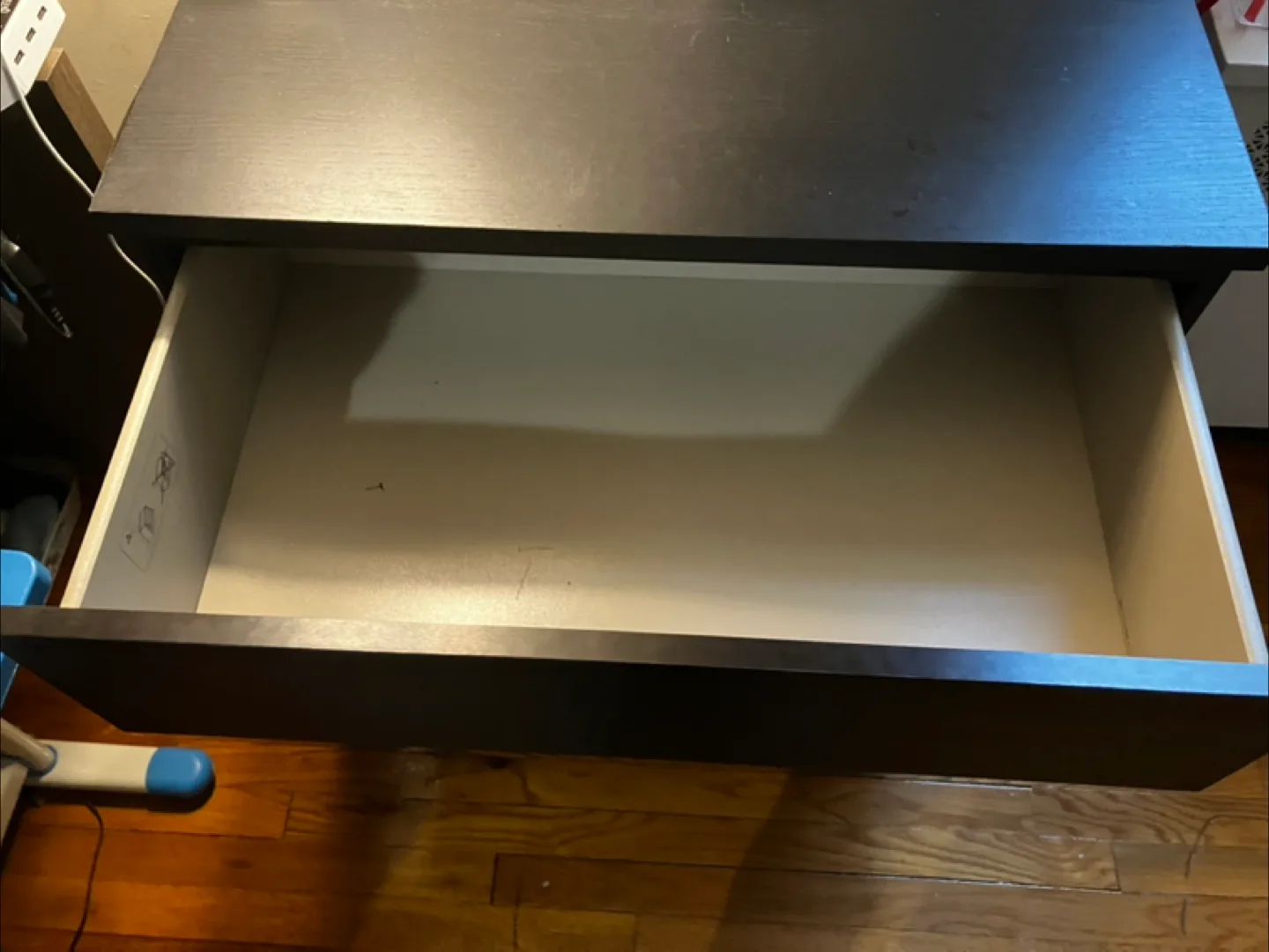 IKEA Malm Black-Brown 3-Drawer Chest image indicator(4)