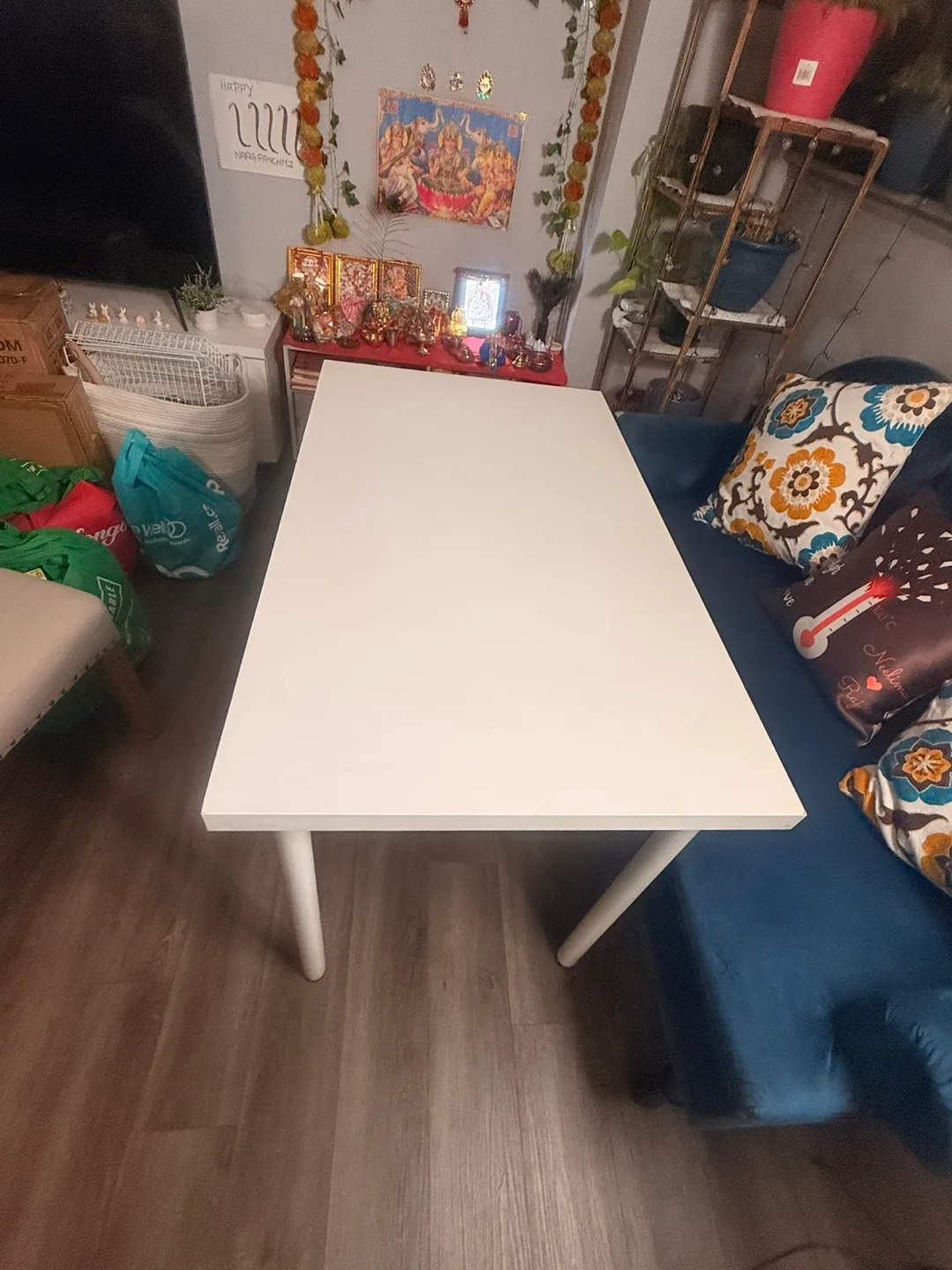 White Table