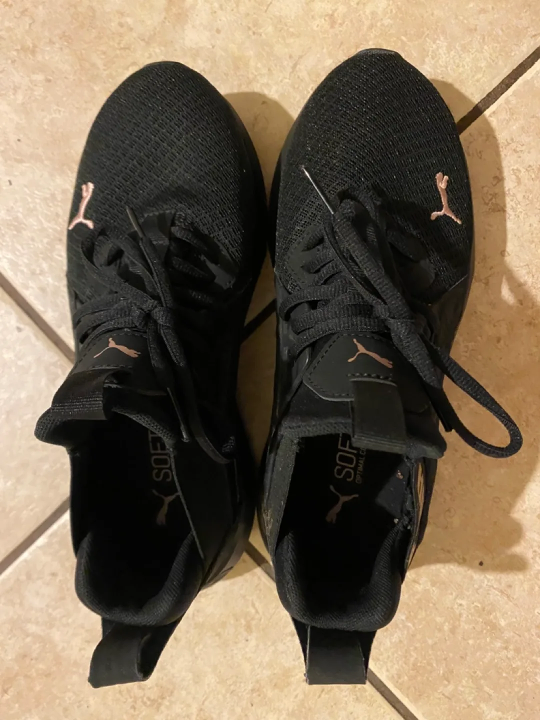 Puma Black Running Shoes thumbnail