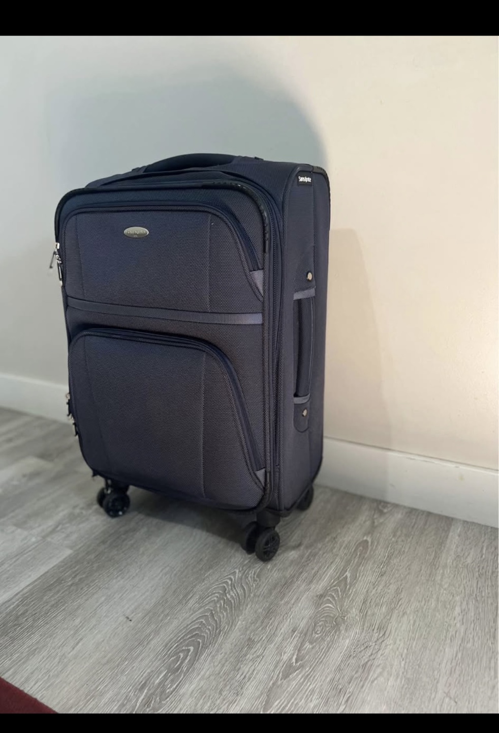 Samsonite Carry-On Luggage - Navy Blue