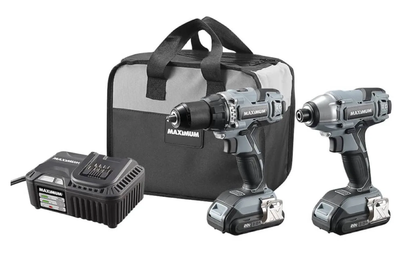 Maximum 20V Cordless Drill & Impact Driver Combo Kit thumbnail