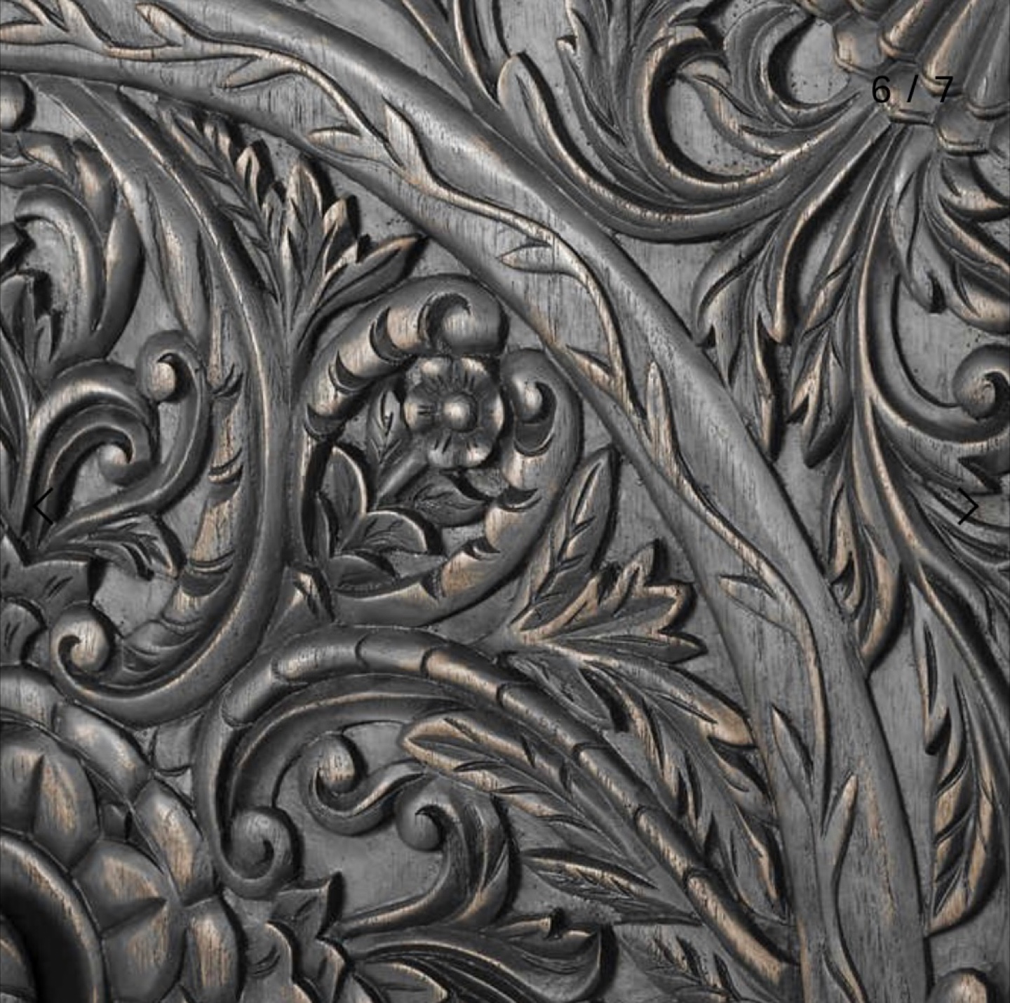 Moving sale - Carved Wood Accent Cabinet - $200 - photo 4