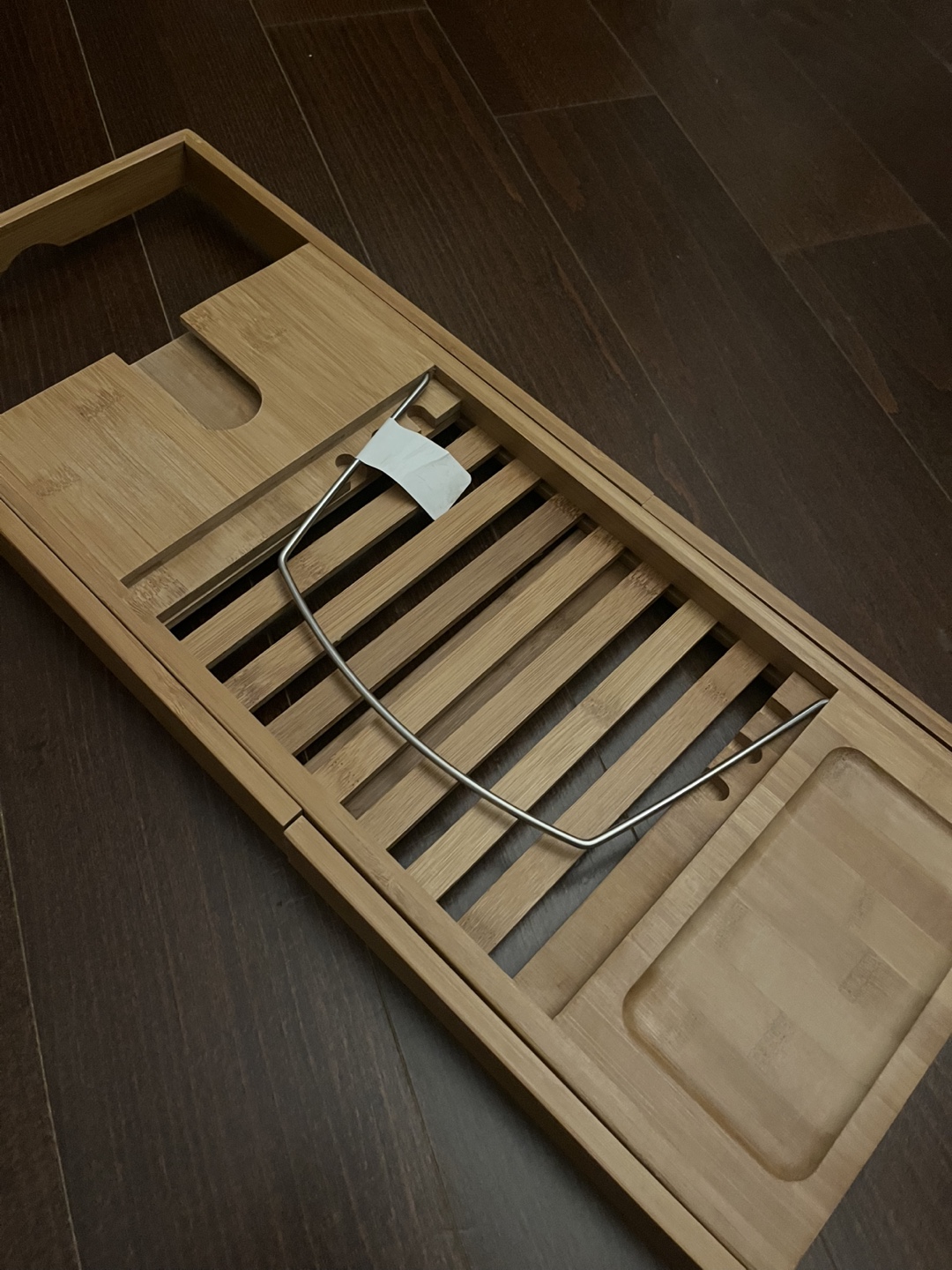Bamboo Bathtub Caddy Tray - photo 3