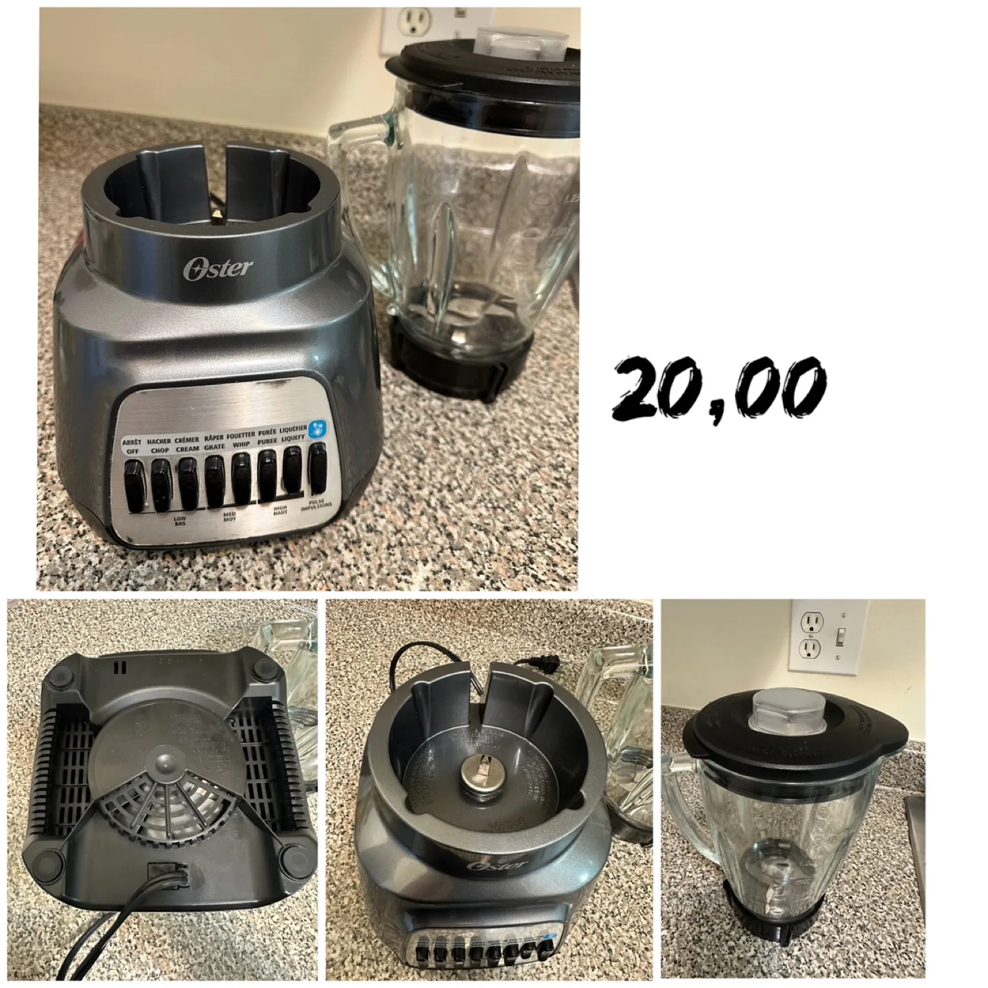 Oster Blender Glass Jar thumbnail