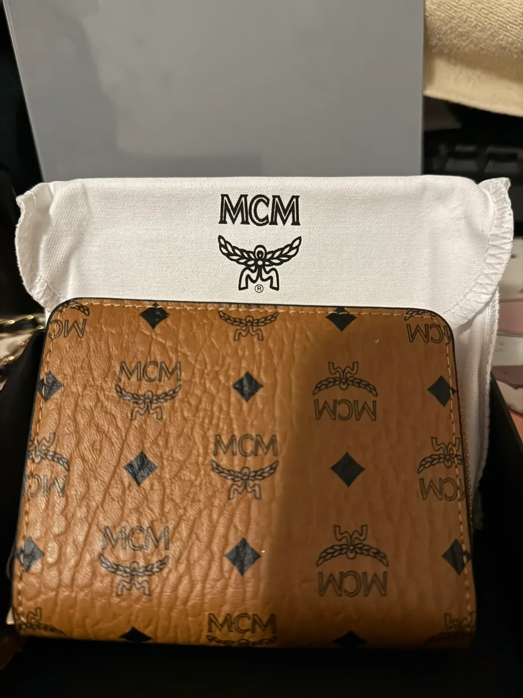 Mcm small wallet thumbnail