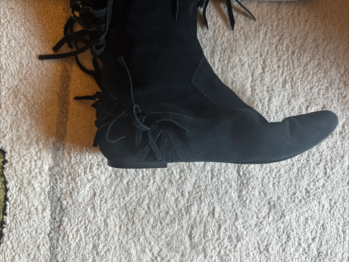 Sam Edelman Fringe thigh high boots image indicator(2)