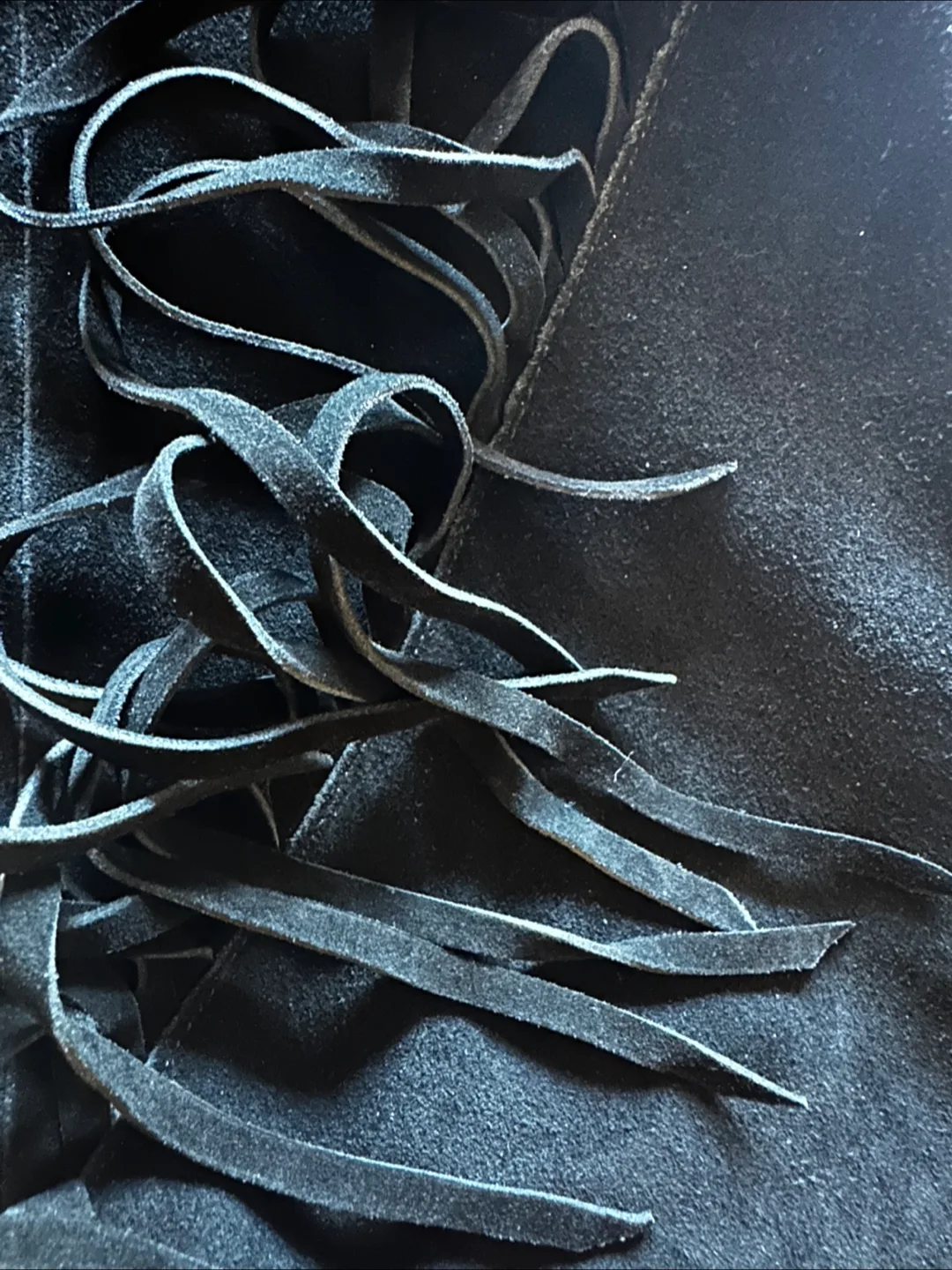 Sam Edelman Fringe thigh high boots image indicator(8)