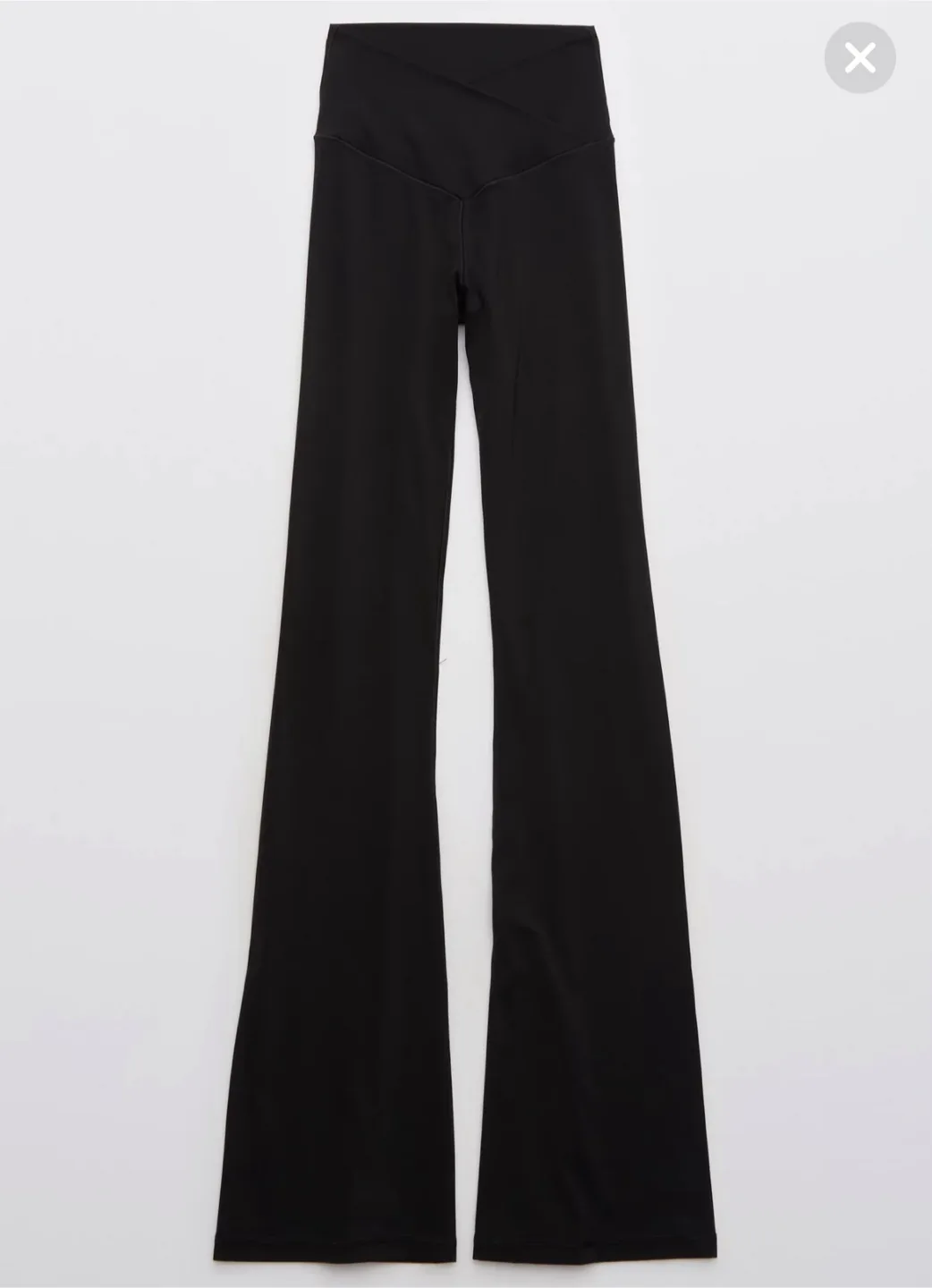 Aerie Black Flare Leggings thumbnail