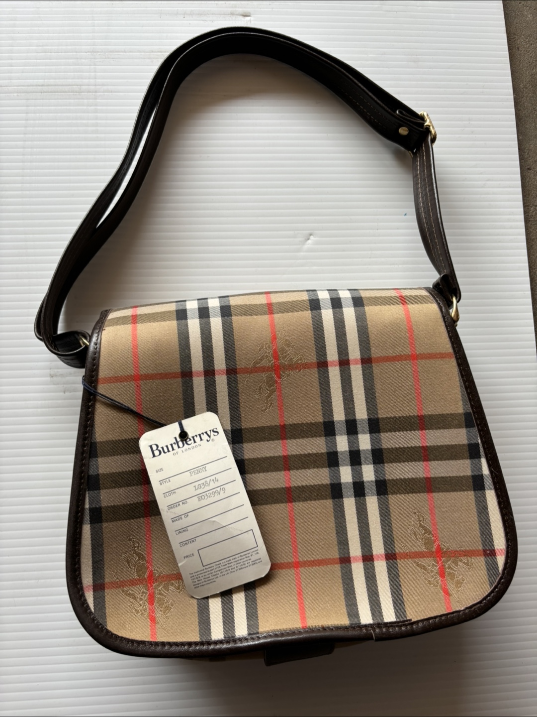 Burberrys of London Penny Bag