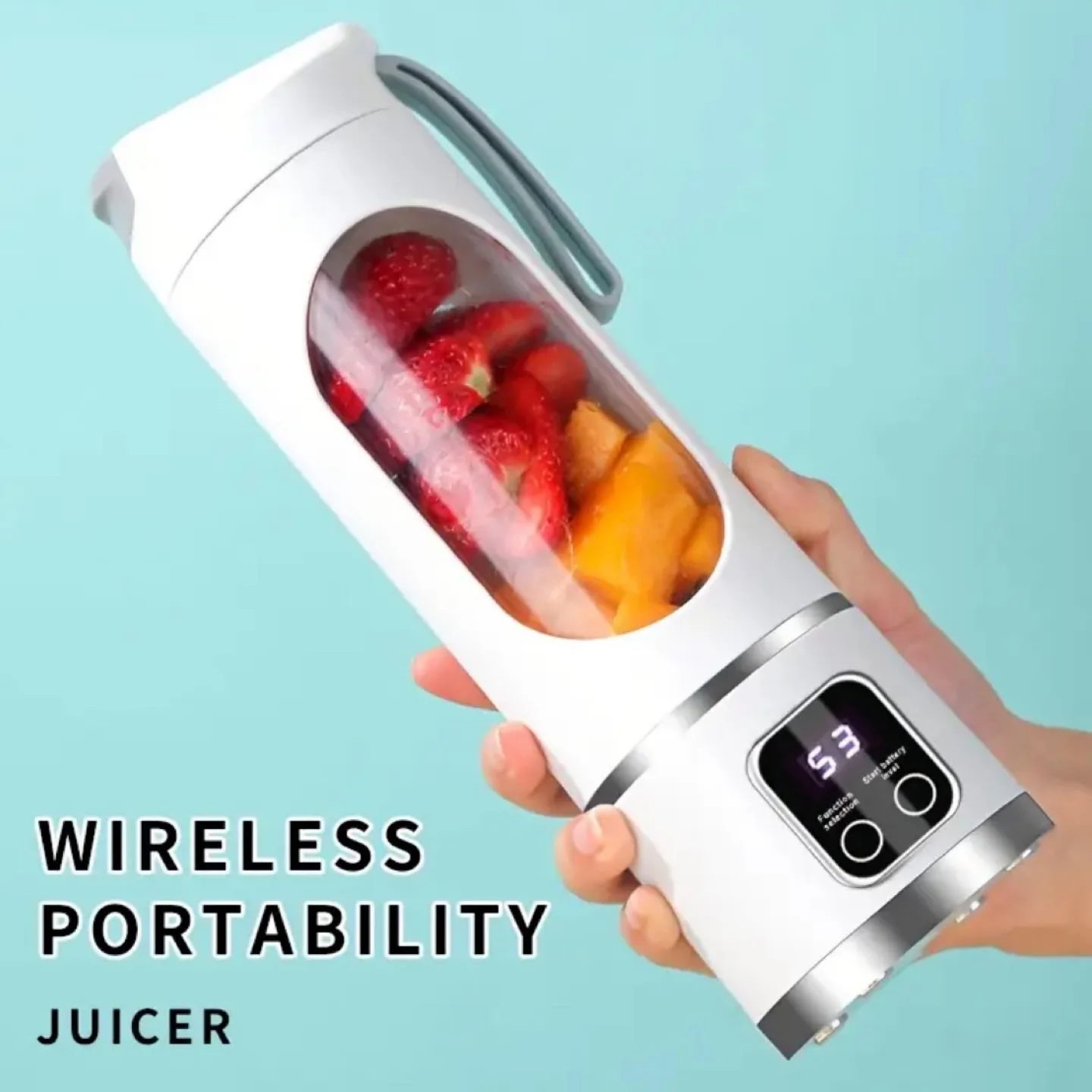 Portable Wireless Juicer - 450ml Capacity thumbnail