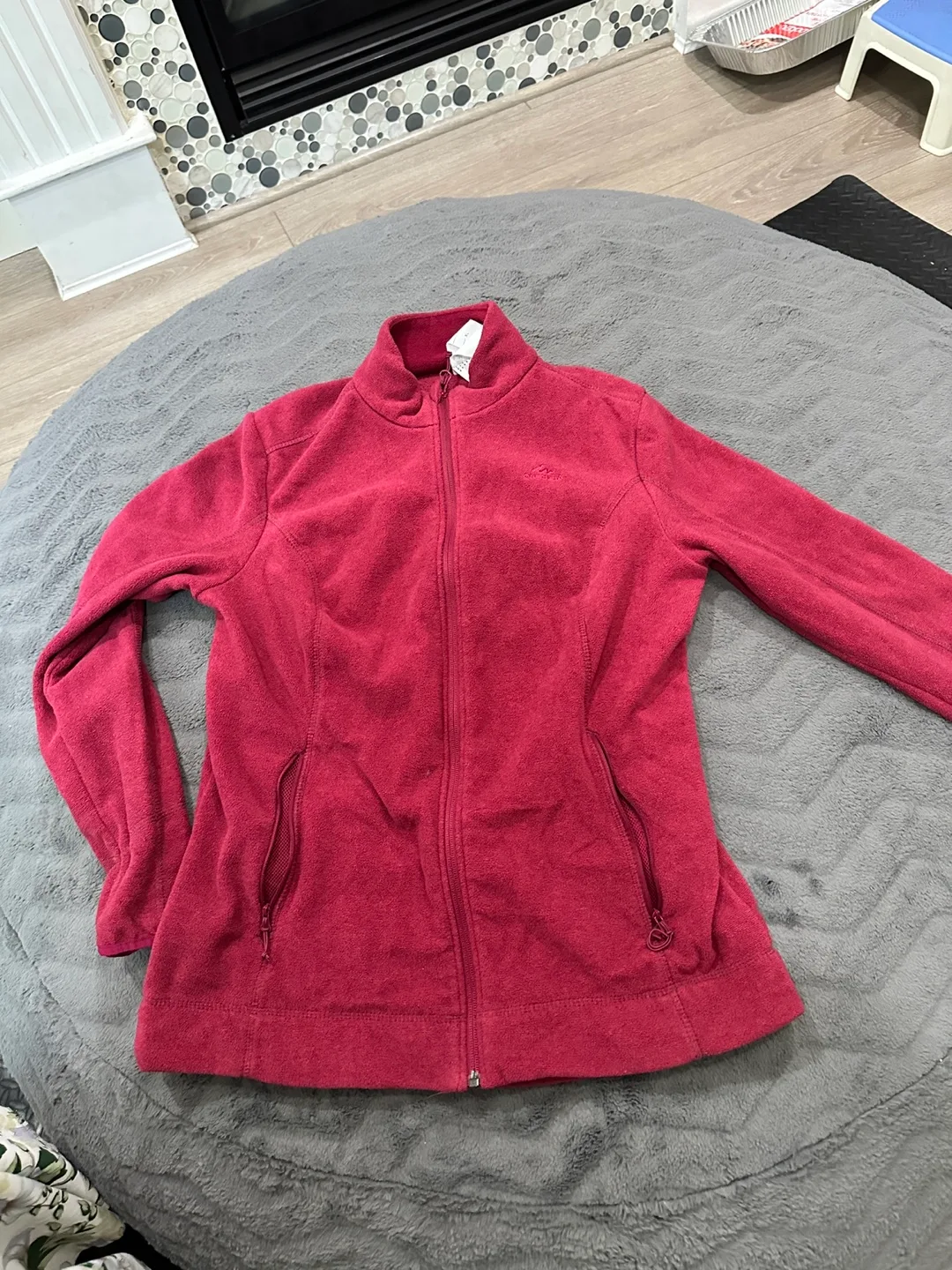 Columbia Fleece Jacket - Red thumbnail