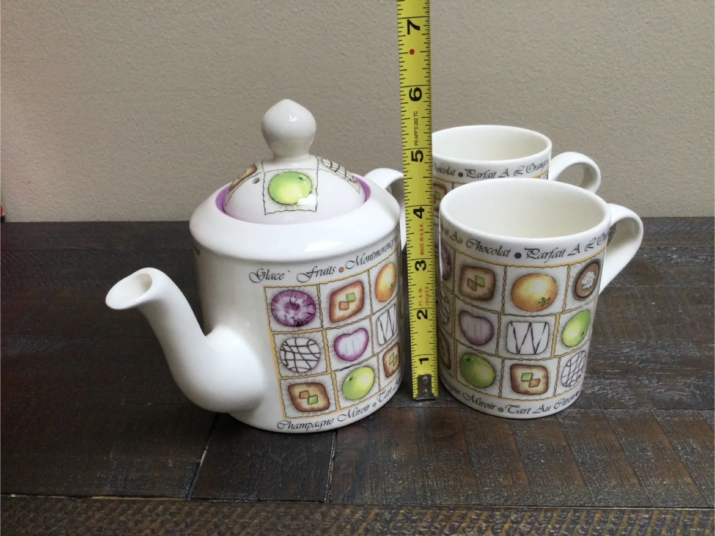 Arthur wood tea for 2 set NEW image indicator(2)