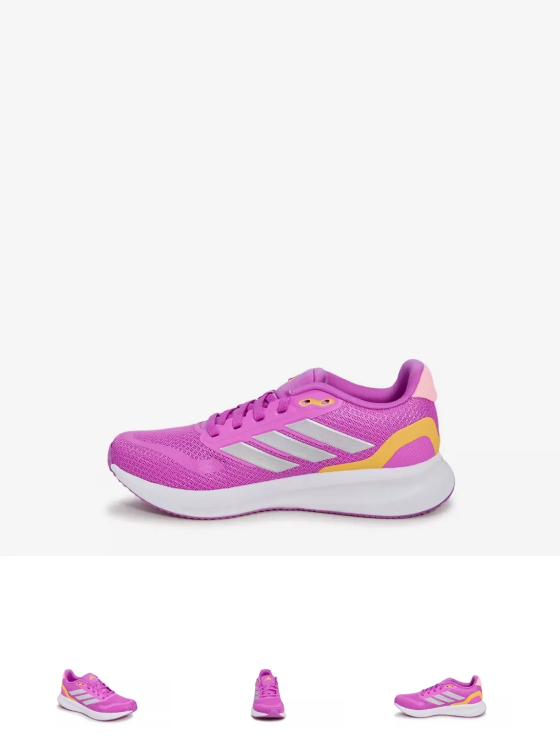 Adidas Runfalcon 3.0 Purple Running Shoes - Youth Size 7 thumbnail