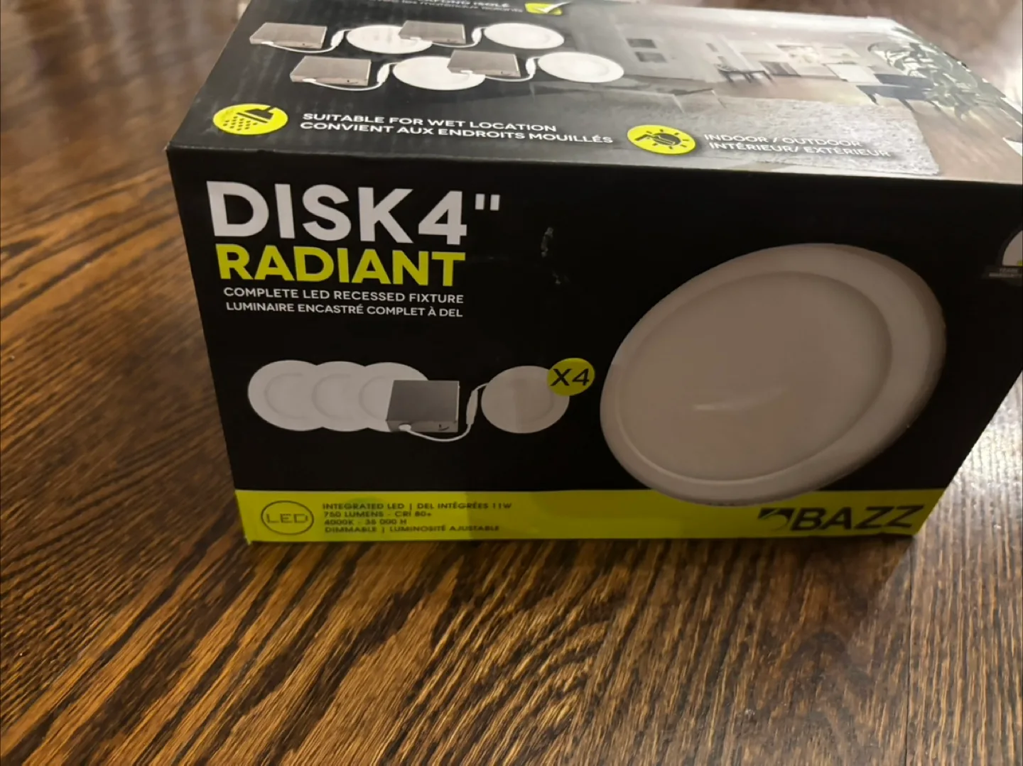 BAZZ Disk4" Radiant LED Recessed Fixture - New thumbnail
