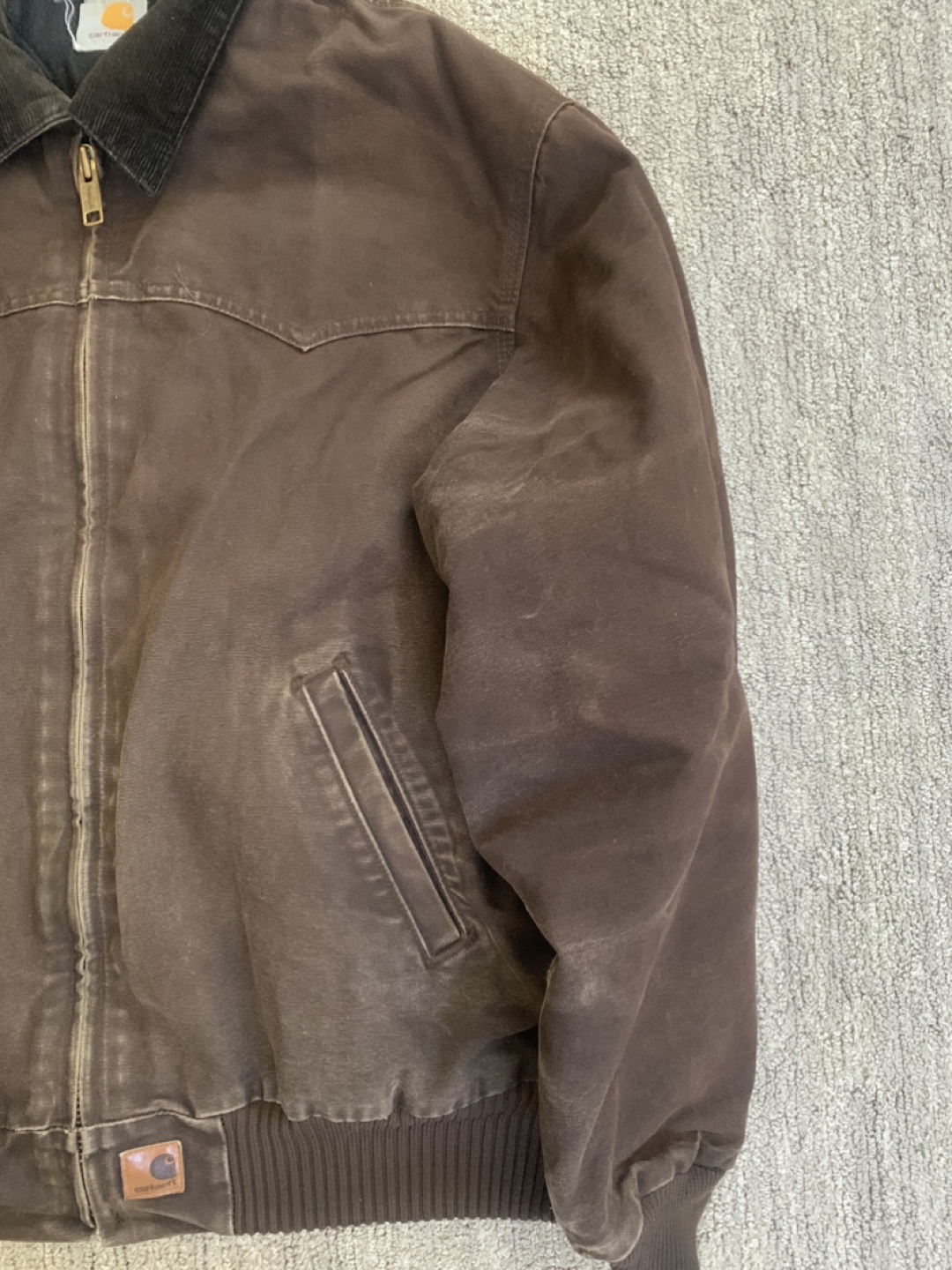 Vintage Carhartt Brown workwear Jacket - photo 3