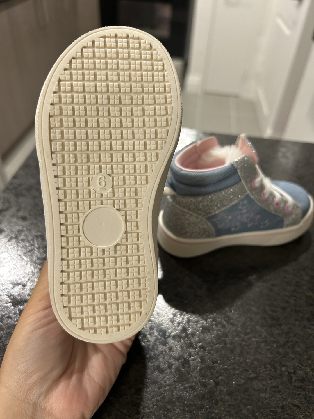 Girls Size 6 High Top Sneakers - photo 4