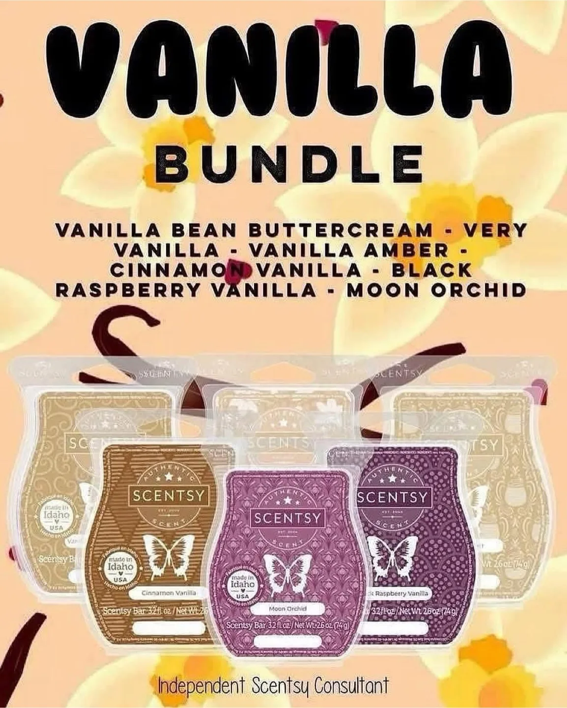 Vanilla Wax Bars. (Buy 5 & get your 6th FREE!) thumbnail